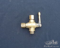 New Old Stock Brass Tap for twin fuel Tank set up