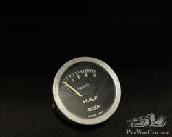 Small Jaeger oil pressure gauge