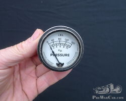 Nice White Dial American Standard Oil pressure Gauge