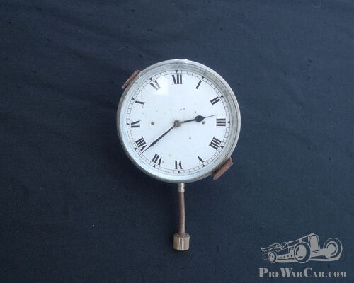 80mm Jaeger Clock Silver / White Dial