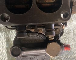 Stromberg carburator for Bugatti type 57