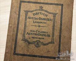 Austro Daimler UK Owner's manual