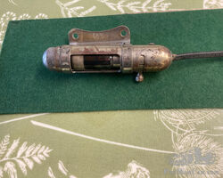 Original CAV Nickle Plated Dashboard Lamp