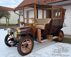 Opel 6/16 hp Landaulet – built in 1911 – restored – rare pre-war rarity