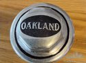 Nickeled hubcap for mid vintage Oakland