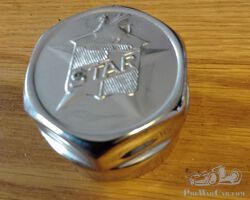 Nickeled hubcap for Star (USA)