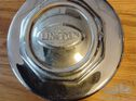 Large nickeled hubcap for an early vintage Lincoln