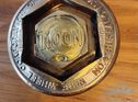 Brass hubcap for early twenties vintage Moon