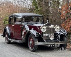 1933 Rolls-Royce 20/25 Rippon Sports Saloon GWX10