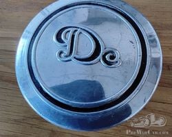 Vintage hubcap for a DeSoto car