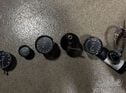 Alfa Romeo 6c/8c dashboard gauges (speedo, rev counter, ignition switch)