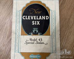Cleveland six sales brochure