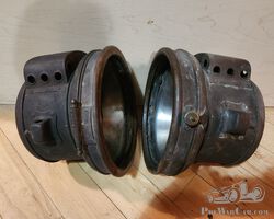 1907-1912 Large Brass Headlamps