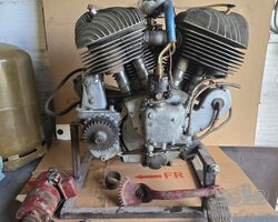Authentic power unit for a 1939 indian chief CAV (french army)