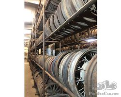 Large stock of wheels