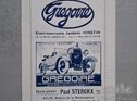 1921 / 1922 Automobiles Grégoire Type 134 & Type 132 B brochure