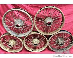 Spoke wheels for beaded edge tyre 720x120
