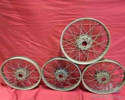 Spoke wheels for beaded edge tyre 700x80 - 700x85