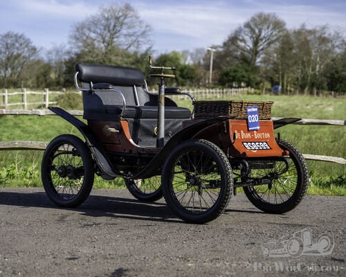 1899 De Dion Bouton Type D Vis a Vis