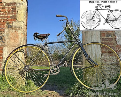1890 COVENTRY MACHINISTS’ Co SWIFT DIAMOND SAFETY
