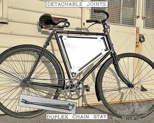 1899 BEESTON HUMBER ROADSTER WITH DETACHABLE JOINTS