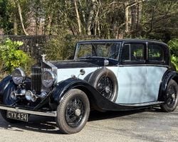 1936 Rolls-Royce 25/30 H.J. Mulliner Sports Saloon. GTL68