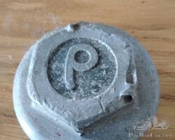 Hubcap for a 1920s Paige