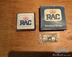 Original rac members badge