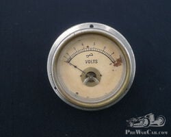 Quality Unbranded Voltmeter white dial