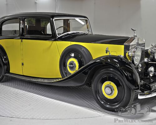 1937 Rolls Royce 25/30 Airline style Saloon by Park Ward