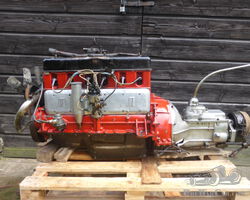 Fiat 2800 Baujahr 1938: Motor mit Getriebe und allen originalen Anbauteilen