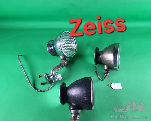 Zeiss Jena Carl Hella Hasag Riemann Noris Notek Scheinwerfer Oldtimer Vorkrieg Zündschloss Suchscheinwerfer
