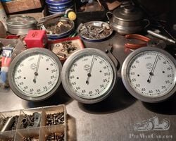 Jaeger Rev counters 7000 t/m left handed