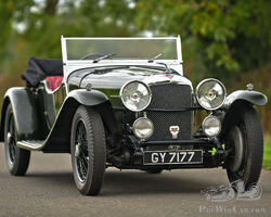 1932 Alvis Speed 20 SA Series Tourer by Vanden Plas
