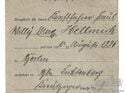 Führerschein 1919 Rijbewijs Driving Licence car auto