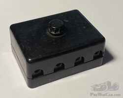 Bakelite fuse box - 4 way.