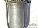 Enots Nickel plated / aluminium fuel filter