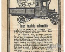 Ford T truck leaflet