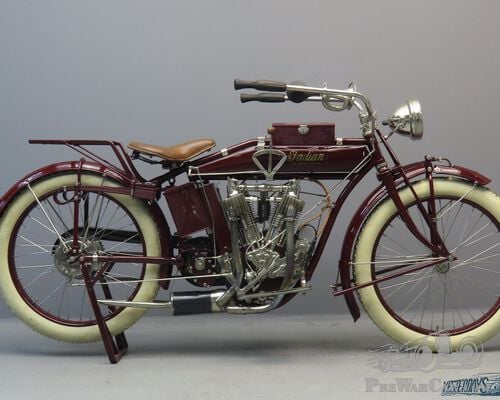 Indian 1913 7 HP T.T. Two-Speed Model
