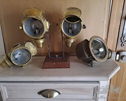 A pair of Genies lanterns + a Genies rear lantern, 1 lantern, price 4 lanterns 190€