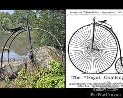 1880 SINGER ROYAL CHALLENGE ORDINARY (42″ WHEEL)