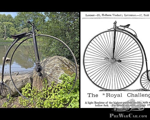 1880 SINGER ROYAL CHALLENGE ORDINARY (42″ WHEEL)