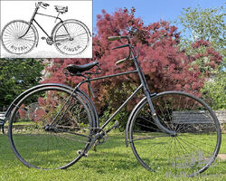1890 ROYAL SINGER SAFETY BICYCLE - one of the World's most popular state-of-the-art machines of its day