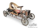 Antique Homebuilt Buckboard Style Go Kart circa 1935