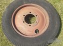 Beaded edge Michelin wheel and tyre 17x50 size.