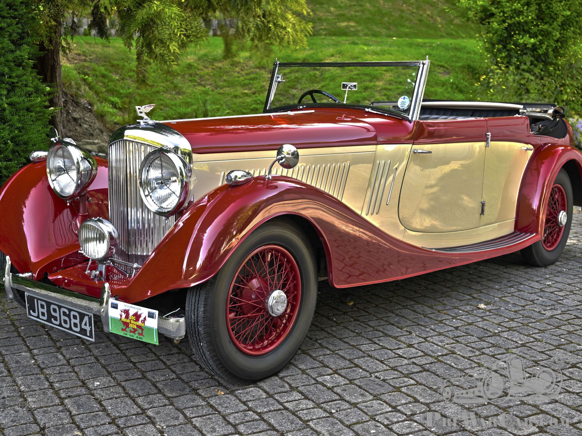 1936 Derby Bentley 4.25 Vanden Plas all weather Drophead