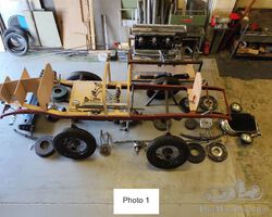 Bentley 3/6 litre sports racing car kit with V5C