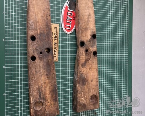 Original chassis wooden fillets from car #3