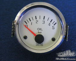 Smiths 12 Volts Oil Pressure Gauge