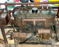 Motor "Cudell" - 4 Cylinder - ca.1906